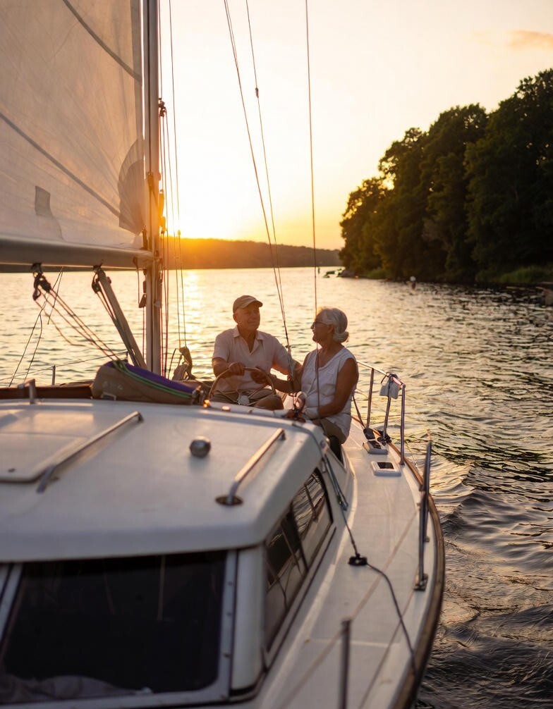 Annuity couple on boat NO GROK